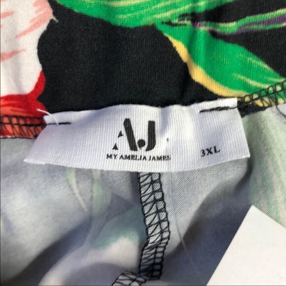 Amelia James Savannah Floral Skirt With Pockets Size 3XL NWT - Picture 6 of 7